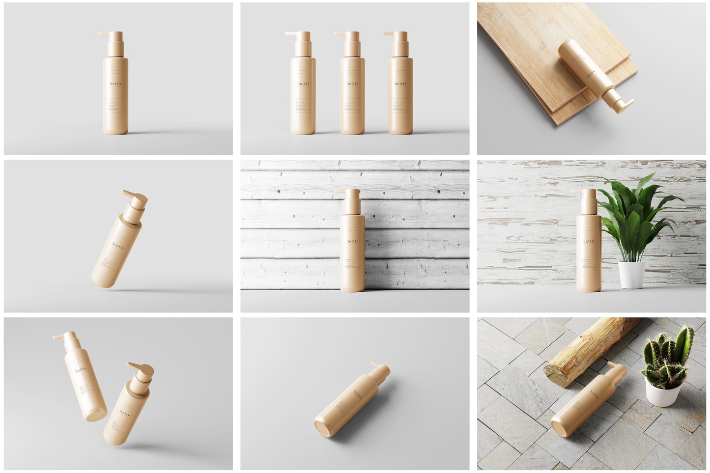 The Ultimate Bottle Mockup Bundle