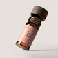 Amber Glass Bottle Mockup