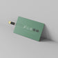 USB Flash Drive Business Card Mockup