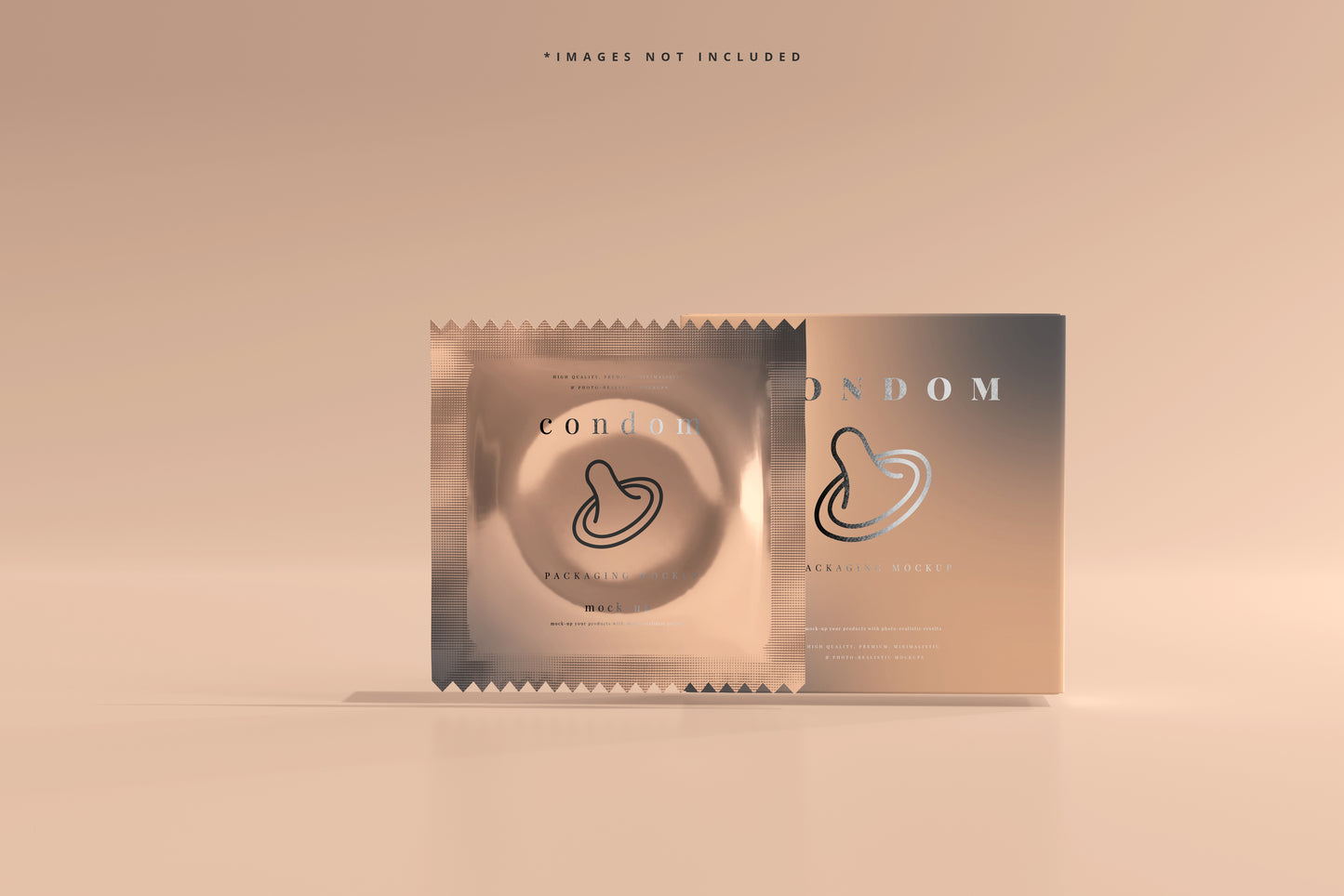 Condom Packaging Mock-up