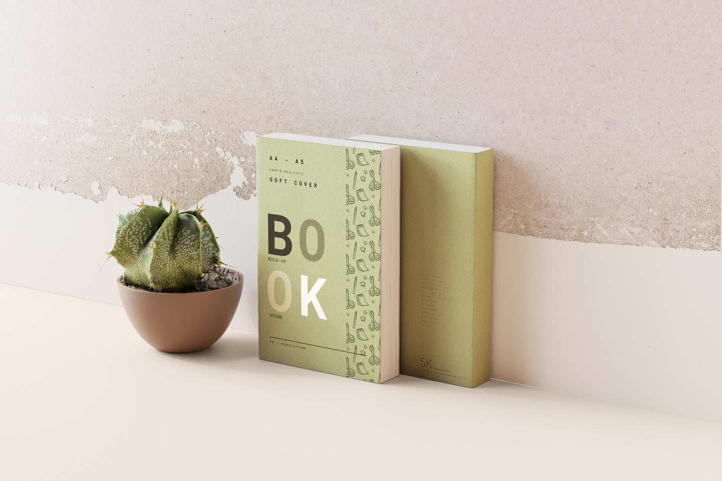 Softcover Large Book Mockups