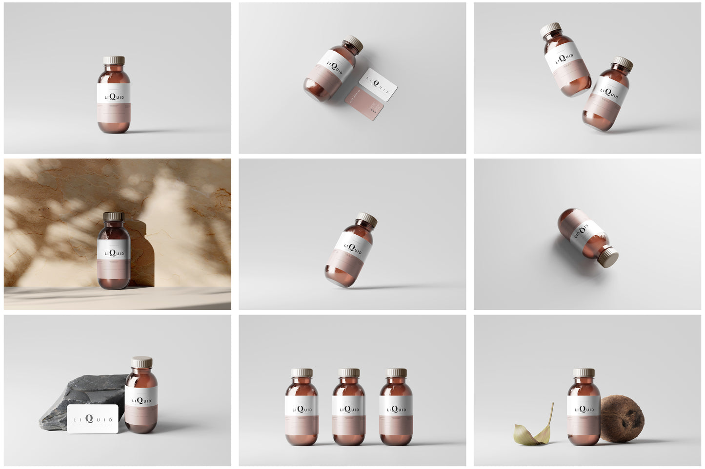 The Ultimate Bottle Mockup Bundle