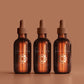 Amber Glass Dropper Bottle Mockup