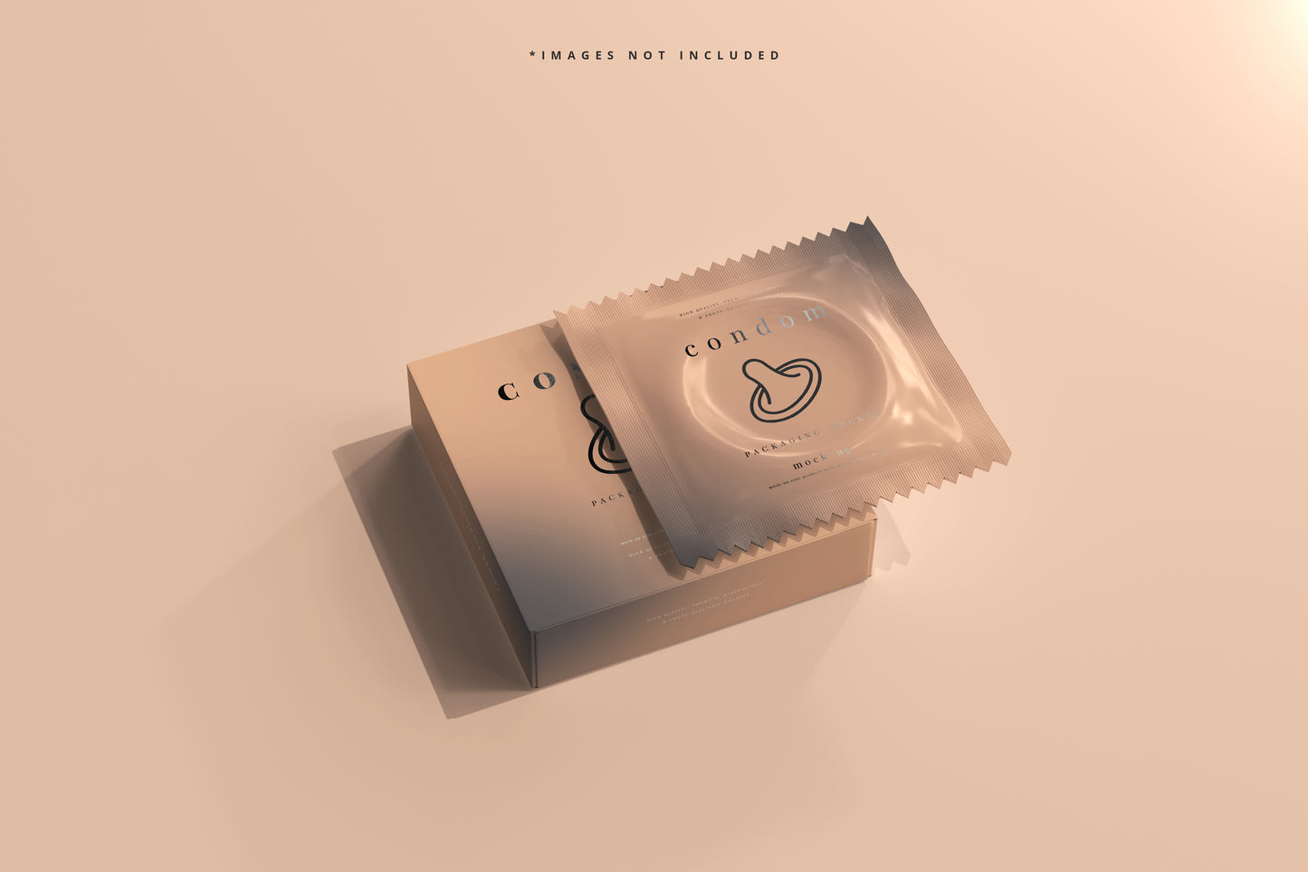 Condom Packaging Mock-up