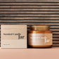 Amber Glass Candle Jar Mockups