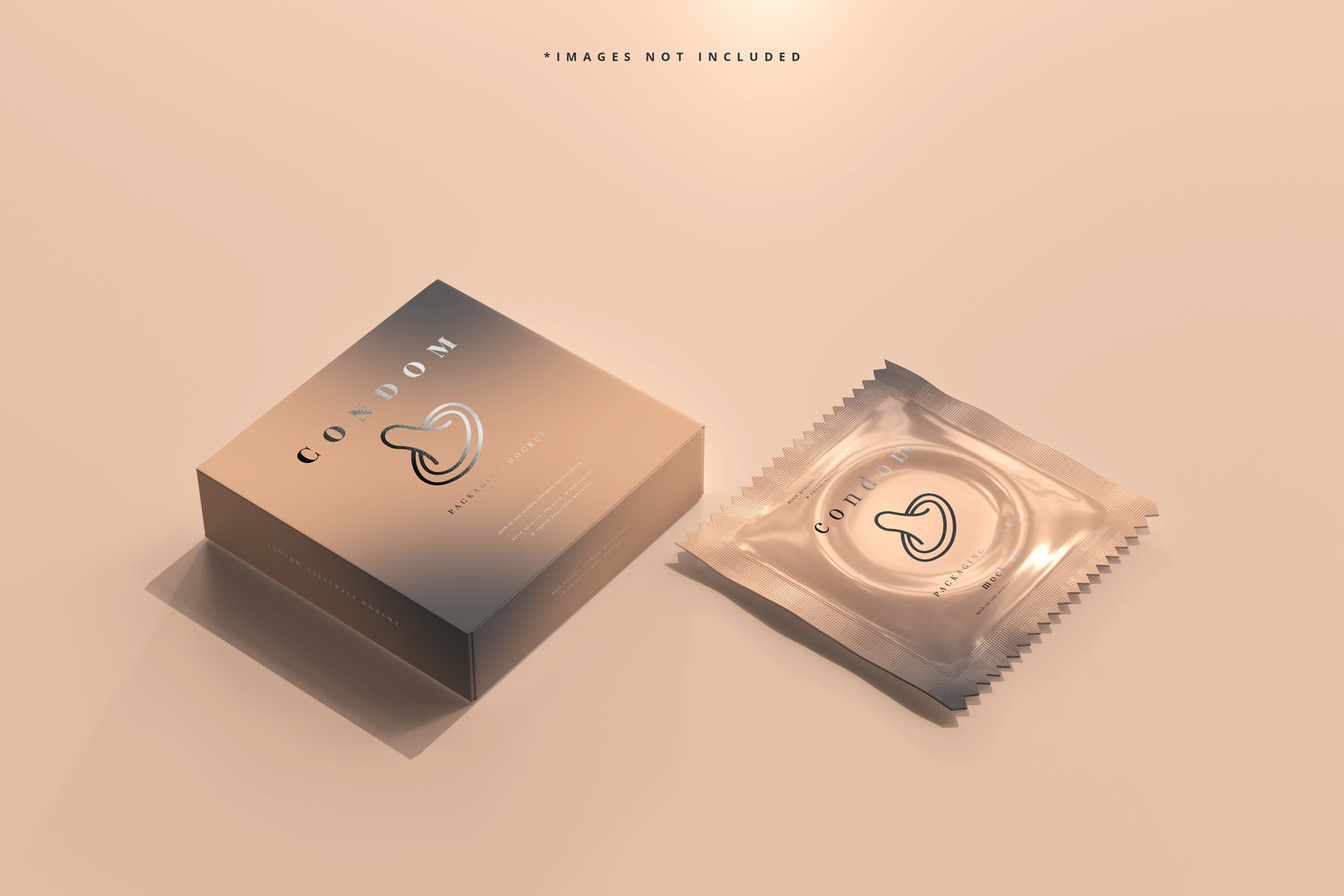 Condom Packaging Mock-up