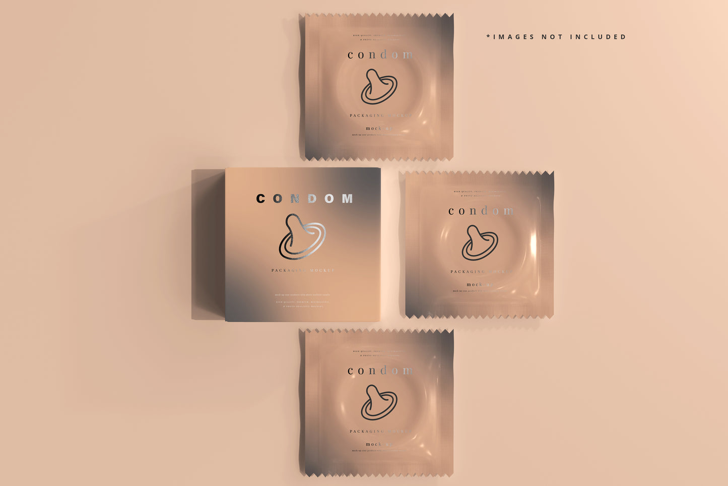 Condom Packaging Mock-up