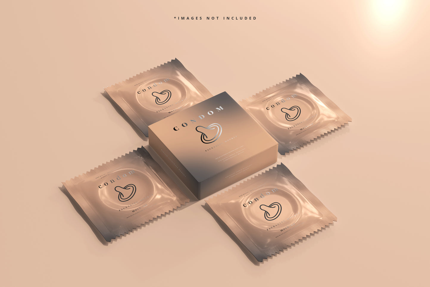 Condom Packaging Mock-up