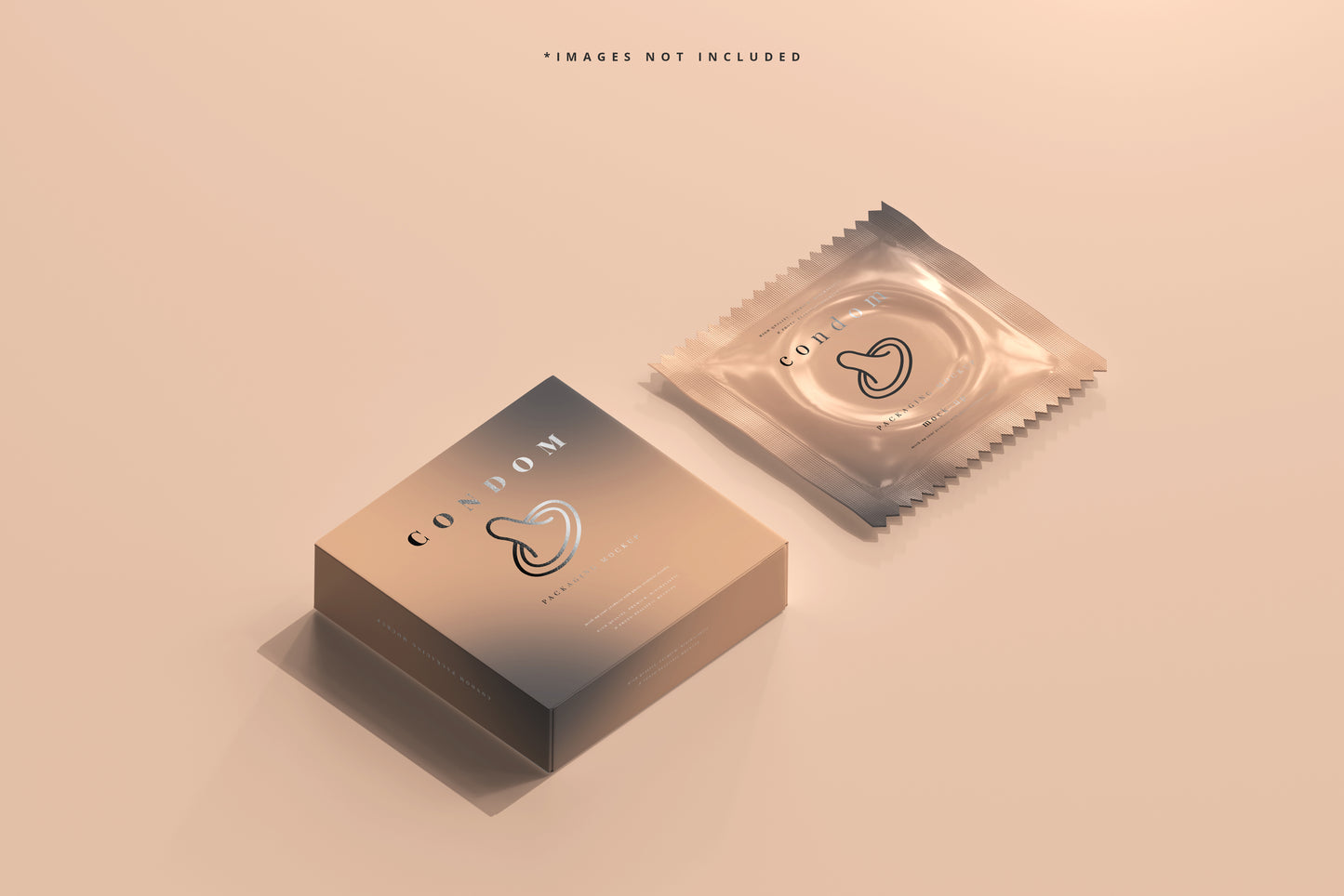 Condom Packaging Mock-up