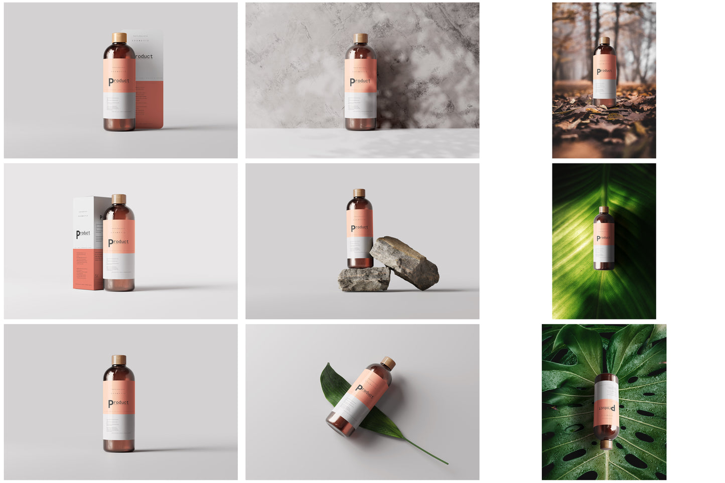 The Ultimate Bottle Mockup Bundle