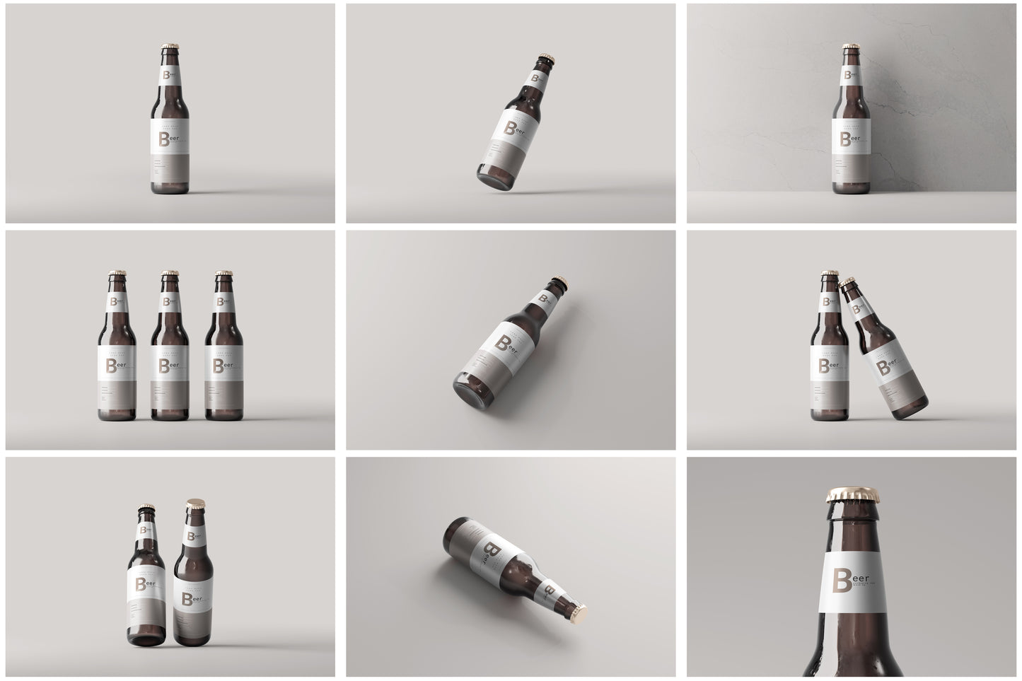 The Ultimate Bottle Mockup Bundle