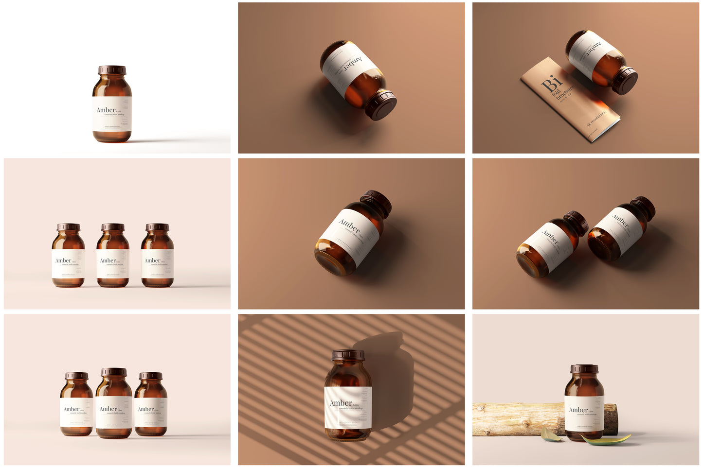 The Ultimate Bottle Mockup Bundle