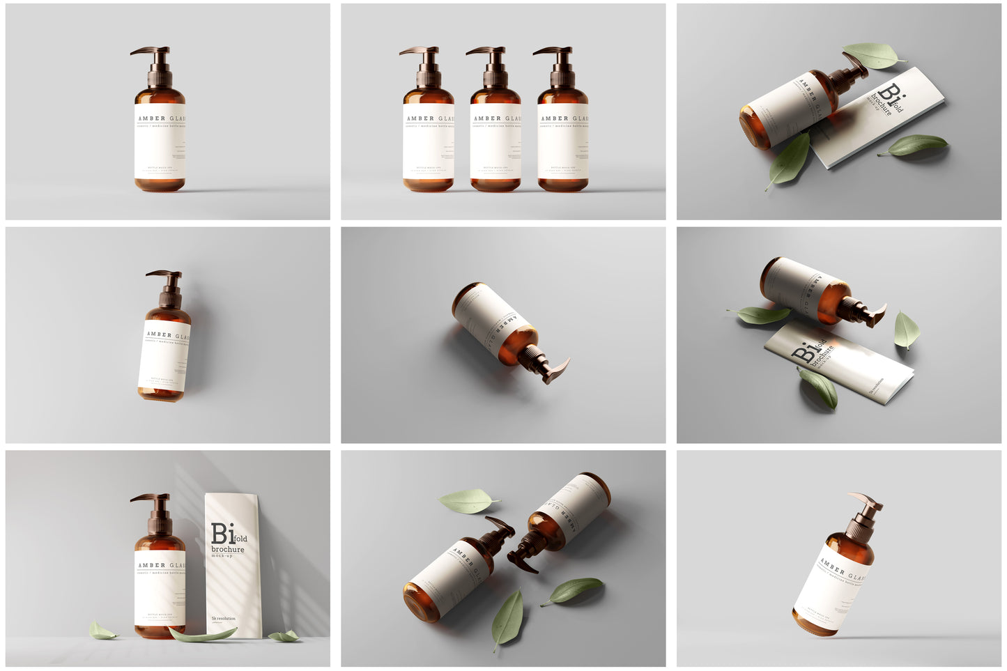 The Ultimate Bottle Mockup Bundle