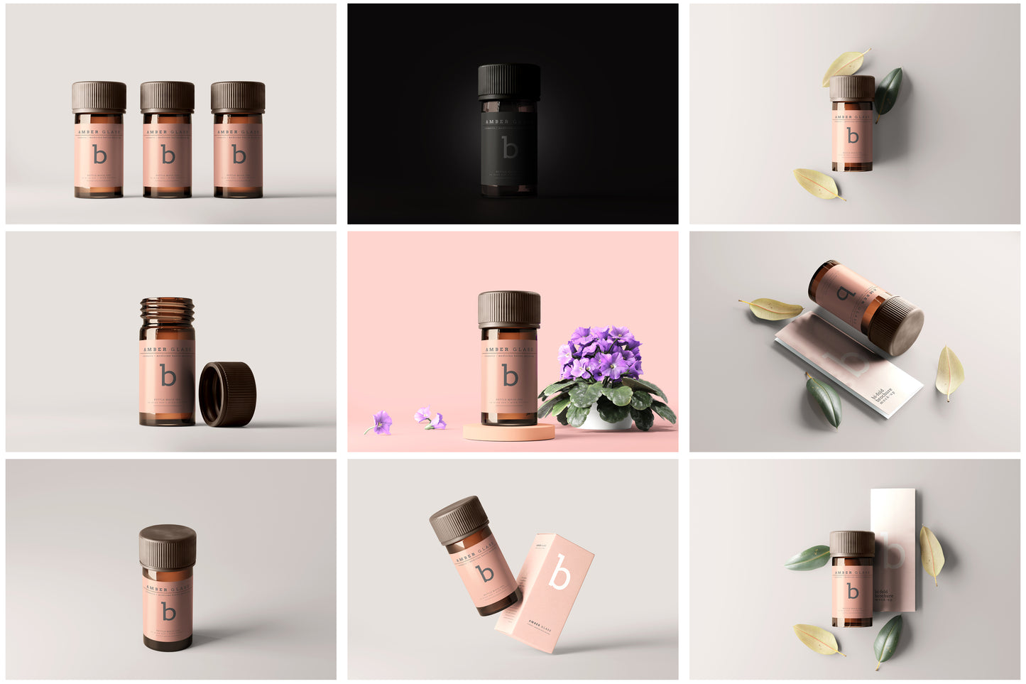 The Ultimate Bottle Mockup Bundle