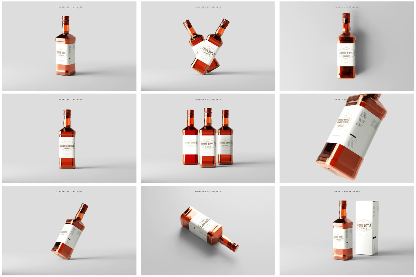 The Ultimate Bottle Mockup Bundle