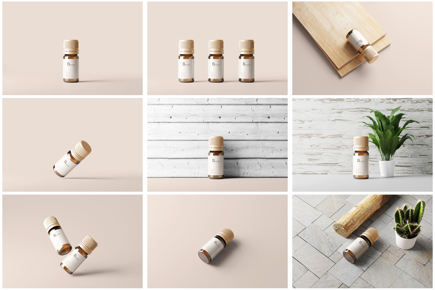 The Ultimate Bottle Mockup Bundle