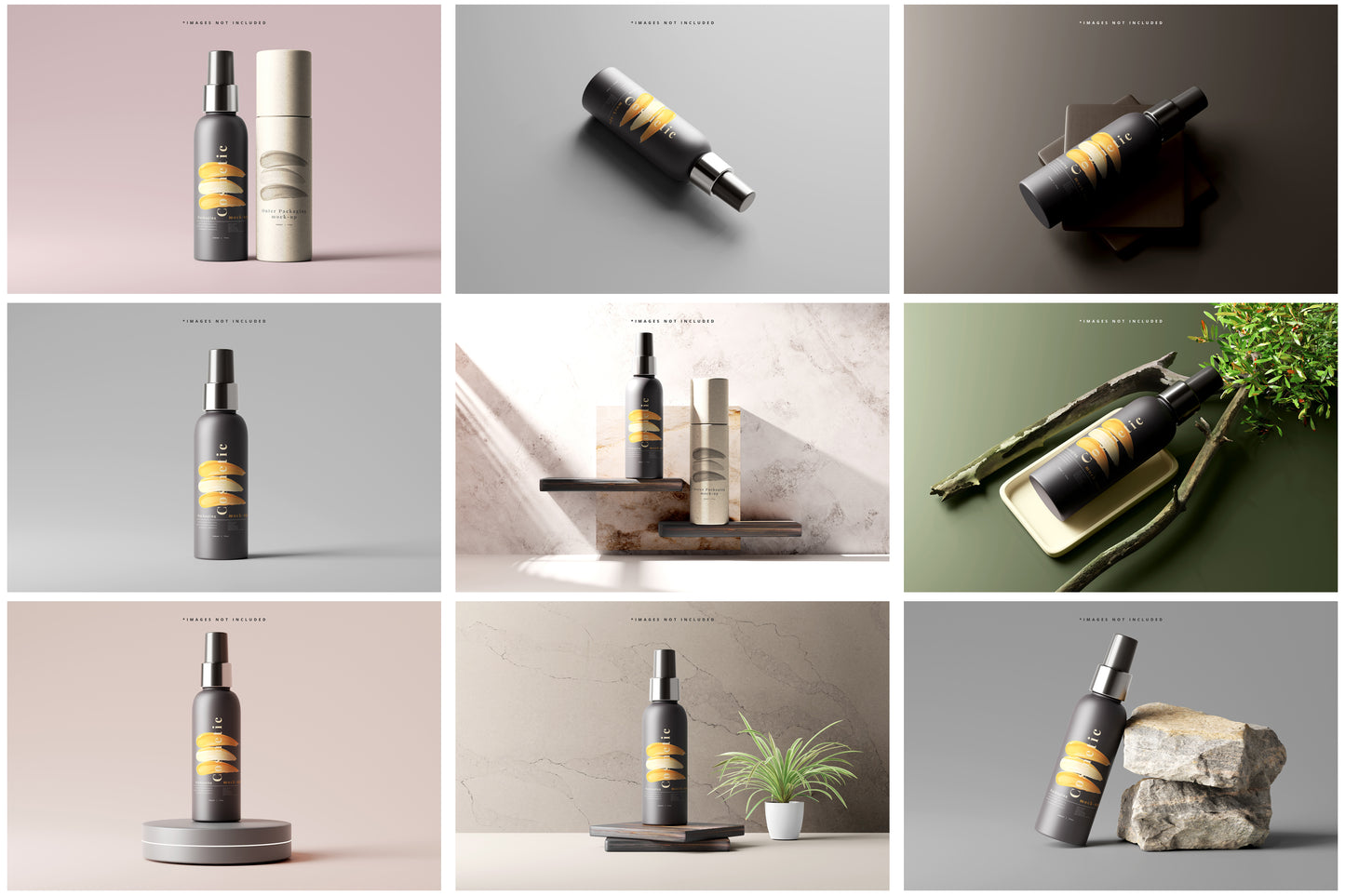 The Ultimate Bottle Mockup Bundle