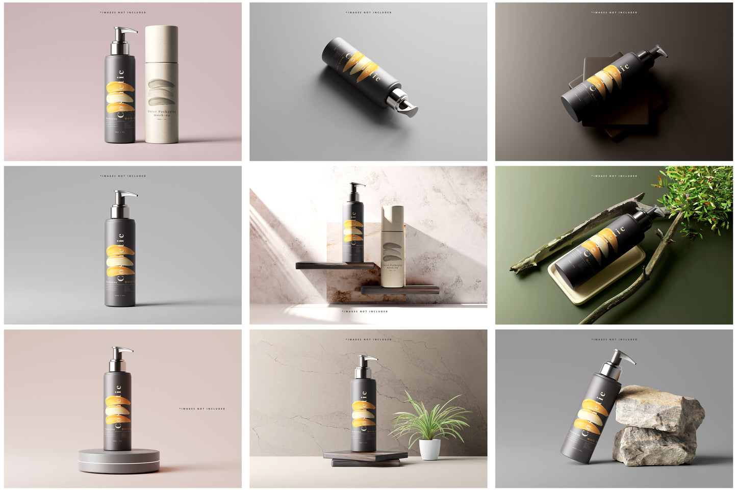 The Ultimate Bottle Mockup Bundle