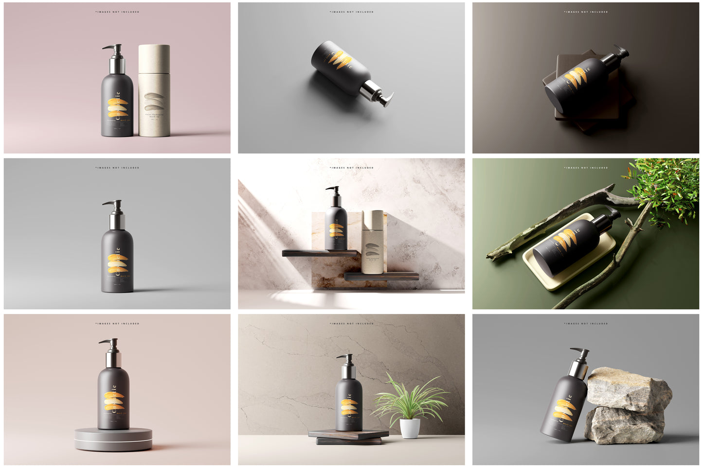 The Ultimate Bottle Mockup Bundle