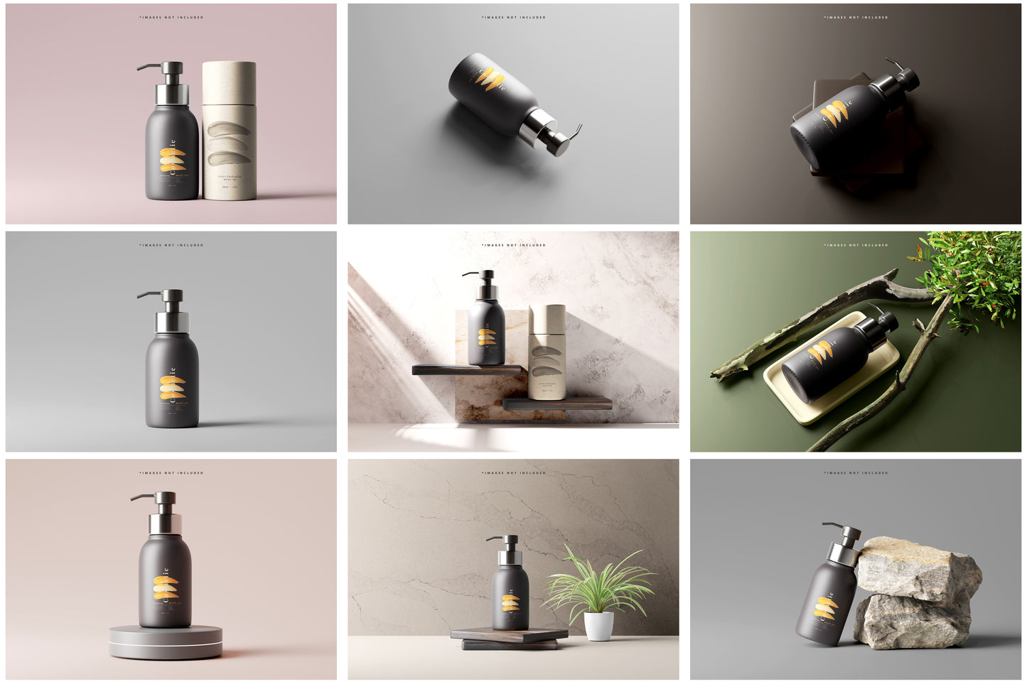 The Ultimate Bottle Mockup Bundle